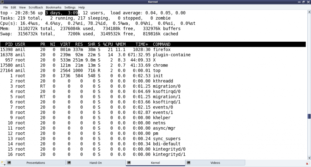 Kernel Window Peeping through /proc Playing with Systems